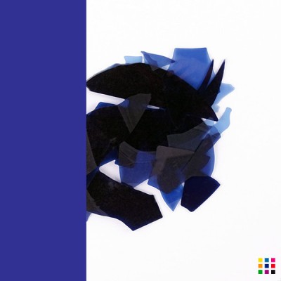 Confetti 0055 transparent cobalt blue 300g Confetti 0055 transparent cobalt blue 300g