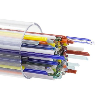 B Stringers 8418-07 transparent and opalescent mix 1mm B Stringers 8418-07 transparent and opalescent mix 1mm