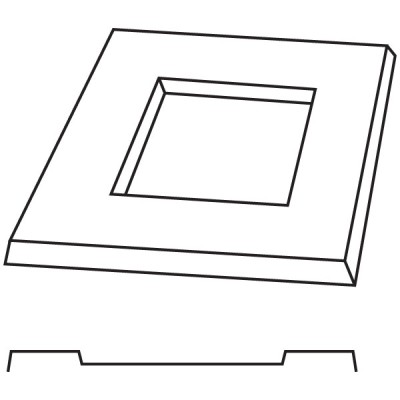 Square mould 24x24cm Square mould 24x24cm