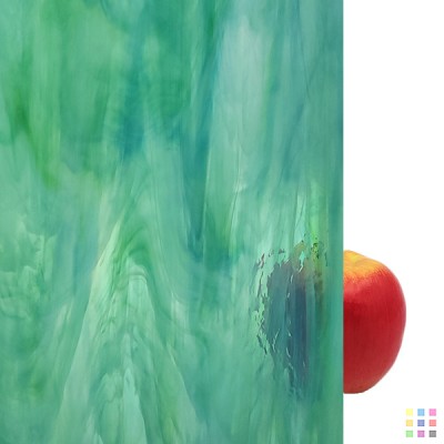 OS Pearl Opal 6023-83CC-F "Aqua-Lime" 61x122cm OS Pearl Opal 6023-83CC-F "Aqua-Lime" 61x122cm