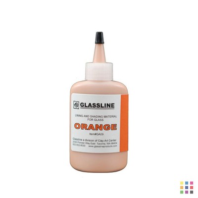 GA09 orange Glassline pen 56g GA09 orange Glassline pen 56g