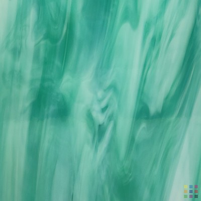 OS Opalescent 823-72S-F teal green 61x122cm OS Opalescent 823-72S-F teal green 61x122cm