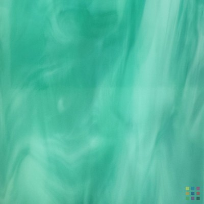 OS Opalescent 823-72S-F teal green 61x122cm OS Opalescent 823-72S-F teal green 61x122cm