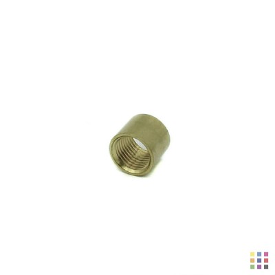 Plain brass coupling 12x10mm Plain brass coupling 12x10mm