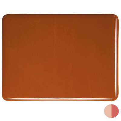 B Opalescent 0329-30 burnt orange 51x89cm Striker* B Opalescent 0329-30 burnt orange 51x89cm Striker*