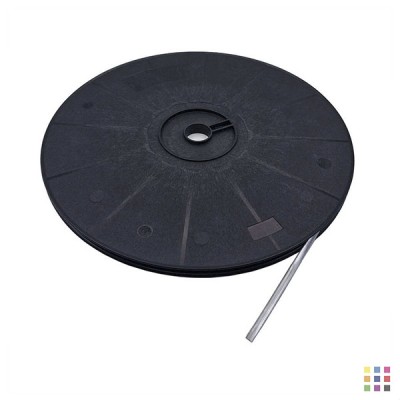 Oval adhesive lead 4.5mm - 50m roll Oval adhesive lead 4.5mm - 50m roll