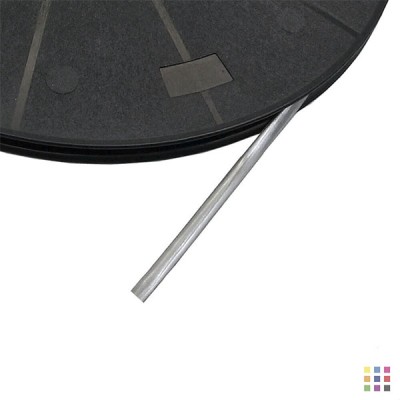 Oval adhesive lead 4.5mm - 50m roll Oval adhesive lead 4.5mm - 50m roll