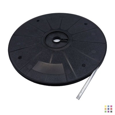 Oval adhesive lead 6mm - 50m roll Oval adhesive lead 6mm - 50m roll