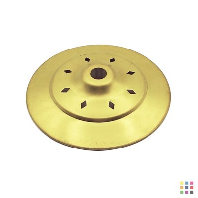 Dessus de lampe rond ajouré 11,3cm Dessus de lampe rond ajouré 11,3cm