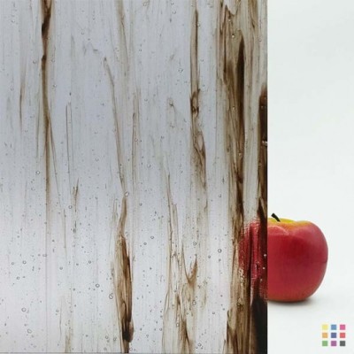 W96 Transparent 96-25 streaky black brown 82x107cm