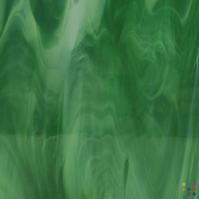 OS Opalescent 327-6S-F dark green 61x122cm OS Opalescent 327-6S-F dark green 61x122cm