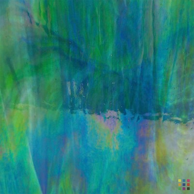 W Wisspy WO-197 IRID bleu foncé et vert moyen iridescent 82x107cm W Wisspy WO-197 IRID bleu foncé et vert moyen iridescent 82x107cm
