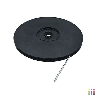 Oval adhesive lead 3mm - 50m roll Oval adhesive lead 3mm - 50m roll