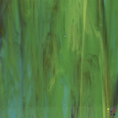 W Opalescent 275-L pourpre foncé, vert jaunâtre et bleu moyen 82x107cm W Opalescent 275-L pourpre foncé, vert jaunâtre et bleu moyen 82x107cm