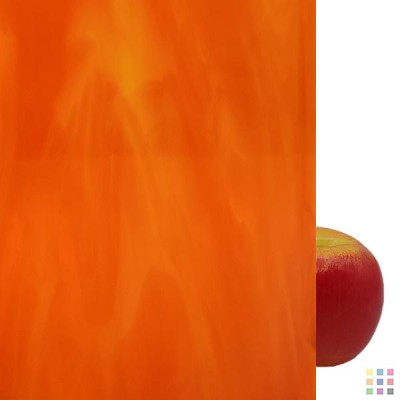 OS Opalescent 377-1S-F orange 61x122cm OS Opalescent 377-1S-F orange 61x122cm