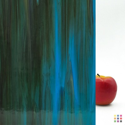 W96 Opalescent 96-39 ivory and reactive blue 82x107cm W96 Opalescent 96-39 ivory and reactive blue 82x107cm