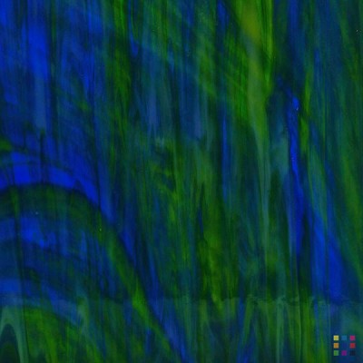 W Wisspy WO-330 yellowish green and blue 82x107cm W Wisspy WO-330 yellowish green and blue 82x107cm