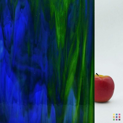 W Wisspy WO-330 yellowish green and blue 82x107cm W Wisspy WO-330 yellowish green and blue 82x107cm