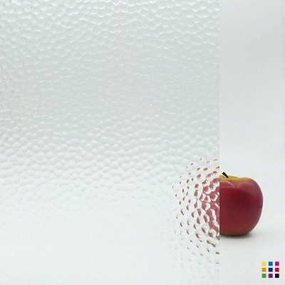 W Hammered 01 clear 27x27cm W Hammered 01 clear 27x27cm