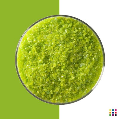 B Frit medium 0126-02 spring green 140g B Frit medium 0126-02 spring green 140g