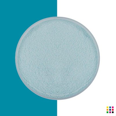 Frittes Float poudre 3095/0 bleu verdâtre opalescent 250g Frittes Float poudre 3095/0 bleu verdâtre opalescent 250g