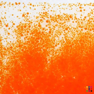 Float Frit fine 2025/2 opalescent orange 250g Float Frit fine 2025/2 opalescent orange 250g