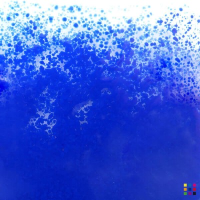 Frittes Float grain fin 3045/2 bleu foncé opalescent 250g Frittes Float grain fin 3045/2 bleu foncé opalescent 250g