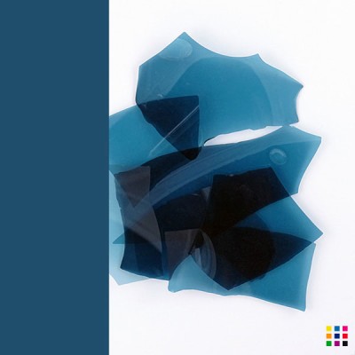 Confettis 0096 bleu verdâtre transparent 300g Confettis 0096 bleu verdâtre transparent 300g