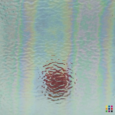 W Ripple 01 IRID iridescent clear 27x27cm W Ripple 01 IRID iridescent clear 27x27cm
