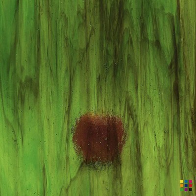 W Streaky 59-LL dark brown and green 27x27cm W Streaky 59-LL dark brown and green 27x27cm