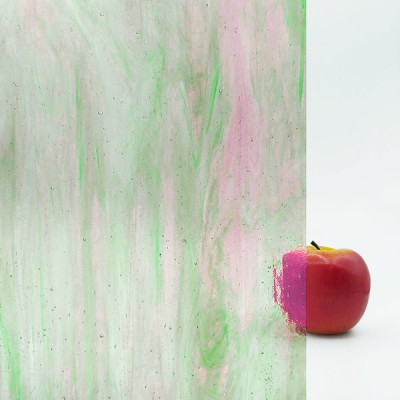 W Streaky 163-LL medium purple and medium green 27x27cm W Streaky 163-LL medium purple and medium green 27x27cm