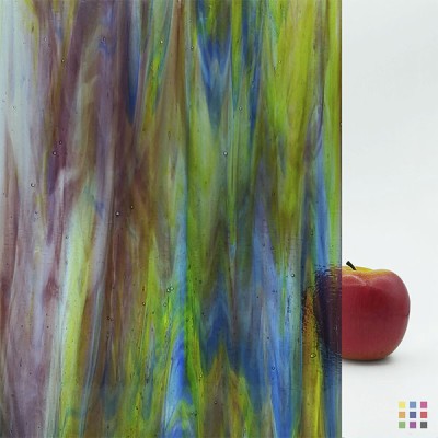 W Streaky 238-NLL dark purple, dark blue and greenish yellow 27x27cm W Streaky 238-NLL dark purple, dark blue and greenish yellow 27x27cm