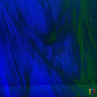 W Streaky 243-LL dark blue and yellowish green 27x27cm W Streaky 243-LL dark blue and yellowish green 27x27cm