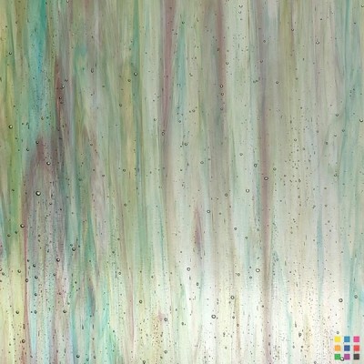 W Streaky 257-LL purple, sky blue and light amber 27x27cm W Streaky 257-LL purple, sky blue and light amber 27x27cm
