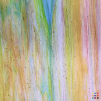 W Streaky 264-LL purple, yellow-green and sky blue 27x27cm W Streaky 264-LL purple, yellow-green and sky blue 27x27cm