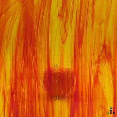 W Streaky 831-LL red and yellow 27x27cm W Streaky 831-LL red and yellow 27x27cm