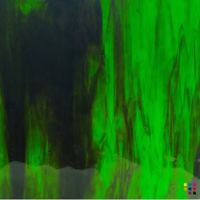 W Streaky 704-LL vert moyen et marron "Mystic" 27x27cm W Streaky 704-LL vert moyen et marron "Mystic" 27x27cm