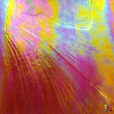 W Wisspy WO-29 IRID rouge foncé iridescent 27x27cm W Wisspy WO-29 IRID rouge foncé iridescent 27x27cm
