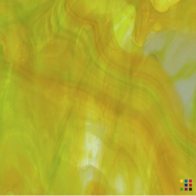 W Wisspy WO-55 amber and green 27x27cm W Wisspy WO-55 amber and green 27x27cm