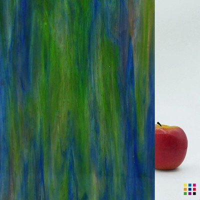 W Wisspy WO-196 bleu cobalt, vert moyen et pourpre 27x27cm W Wisspy WO-196 bleu cobalt, vert moyen et pourpre 27x27cm