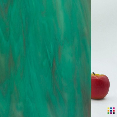 W Wisspy WO-251 turquoise green and purple 27x27cm W Wisspy WO-251 turquoise green and purple 27x27cm