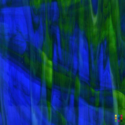W Wisspy WO-330 yellowish green and blue 27x27cm W Wisspy WO-330 yellowish green and blue 27x27cm