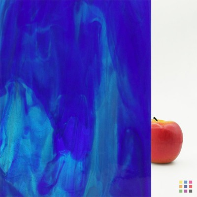 W Wisspy WO-707 bleu clair et bleu foncé "Mystic" 27x27cm W Wisspy WO-707 bleu clair et bleu foncé "Mystic" 27x27cm