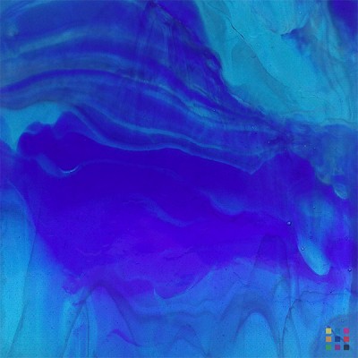 W Wisspy WO-707 bleu clair et bleu foncé "Mystic" 27x27cm W Wisspy WO-707 bleu clair et bleu foncé "Mystic" 27x27cm