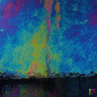 W Opalescent DR BLACK IRID iridescent dense 27x27cm W Opalescent DR BLACK IRID iridescent dense 27x27cm