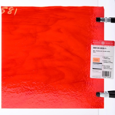 B Opalescent 0124-30 red 20x25cm Striker* B Opalescent 0124-30 red 20x25cm Striker*