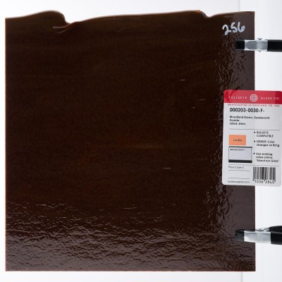 B Opalescent 0203-30 woodland brown 20x25cm Striker* B Opalescent 0203-30 woodland brown 20x25cm Striker*