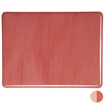 B Opalescent 0305-30 salmon pink 20x25cm Striker* B Opalescent 0305-30 salmon pink 20x25cm Striker*