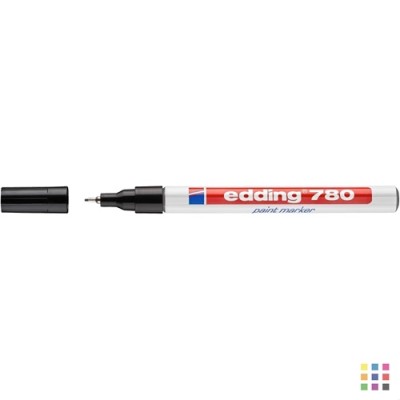 Edding 780 black paint marker Edding 780 black paint marker