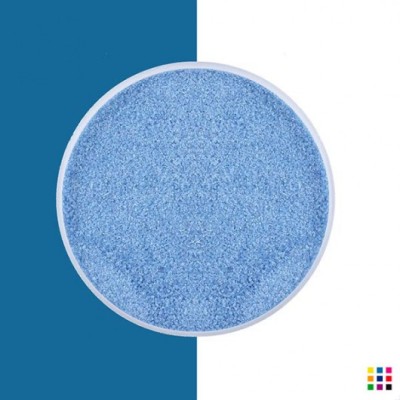 Frittes Float grain fin 0092/2 bleu verdâtre clair transparent 1kg Frittes Float grain fin 0092/2 bleu verdâtre clair transparent 1kg